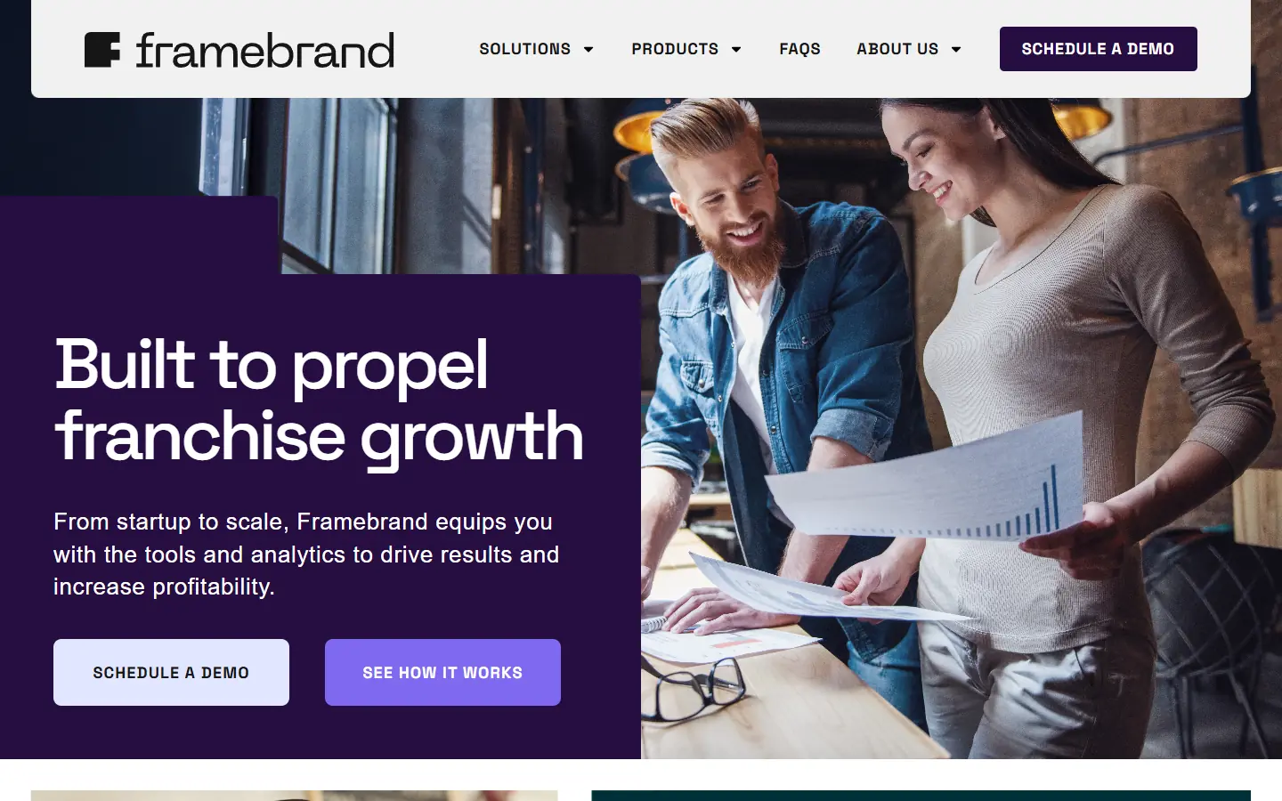 Framebrand homepage
